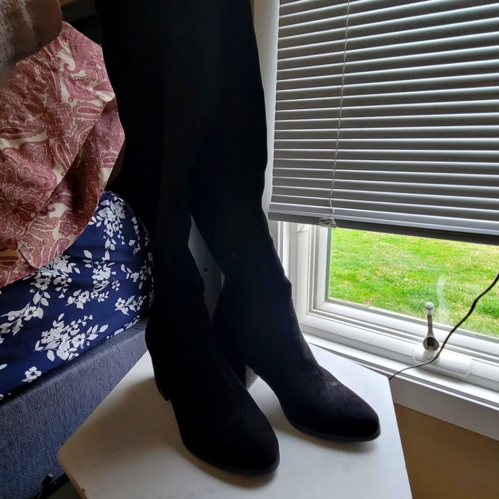 Knee high boots